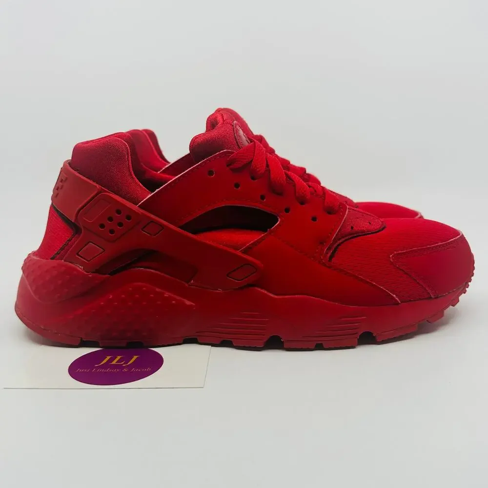 Nike Air Huarache 'Triple Red' GS Sneakers 654275-600 Size 6 Youth/ 7.5 Women's